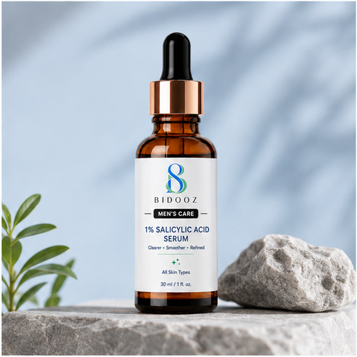 BIDOOZ 1% Salicylic Acid Serum for Men | Acne Control & Clear Skin | 30ml